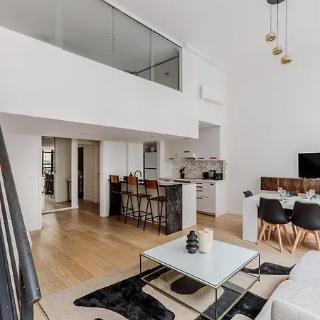 Beautiful Loft Duplex 6p Ac Heart Of Marais Apartman Párizs